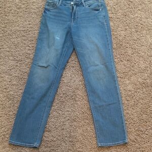 Old Navy Women's Straight Leg Blue Jeans